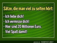 Millionen-Gr��e vom seltenen Satz
