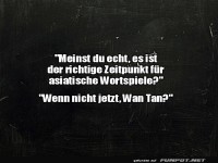 Asiatische Wortspiele