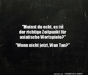 fun-Bild: Asiatische Wortspiele