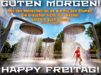 Duschen im Sonnenschein!