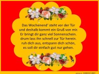Das Wochenend steht vor der T�r