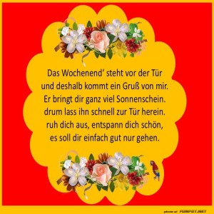 Das-Wochenend-steht-vor-der-T�r.jpg von Sirene
