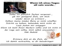 wenn ich eines Tages1