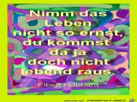 Nimm das Leben