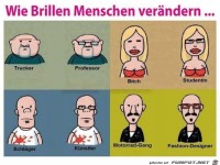 Wie Brillen Menschen verndern