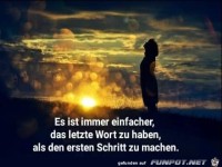 es ist immer einfacher