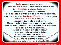 Ich habe keine Zeit