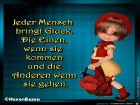 Jeder Mensch bringt Glück