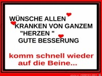 Wuensche allen Kranken
