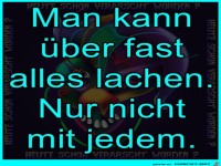Man kann ueber fast jeden lachen