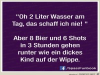 Wasser trinken