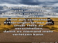 Was uns nicht umbringt