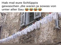 Da hat jemand ziemlich viele Schl�ppis