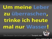 Die Leber überraschen