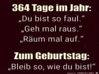 364 Tage im Jahr