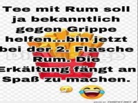 Tee mit Rum