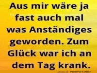 Gl�ck gehabt