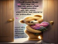 Auch wenn heute Sonntag ist