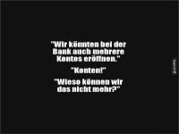 Wenn Bankgespr�che schiefgehen