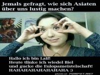 So machen sich Asiaten �ber uns lustig