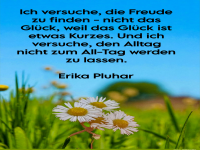 ich versuche, die freude