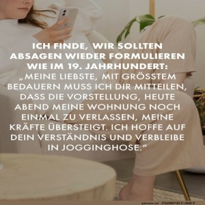 fun-Bild: Absagen im 19. Jahrhundert Stil