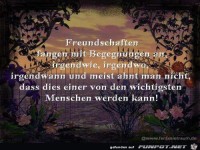 freundschaften fangen mit begegnungen an 