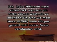 Ich habe Heimweh