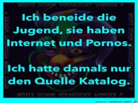 Ich beneide die Jugend