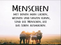 Menschen mit denen man lachen