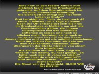 Eine Frau in den besten Jahren wird plötzlich krank und ins