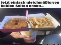 Gleichm��ig essen
