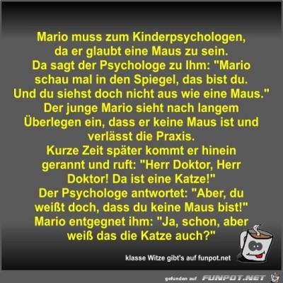 Mario-muss-zum-Kinderpsychologen.jpg von Fossy
