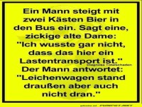 Zwei K�sten Bier