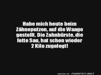 Die schwere Zahnb�rste