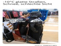 Winterfahrer im Star Wars-Modus!