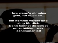 Musikalische Tr�sterin mit Zweifeln