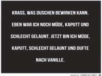 Was Duschen bewirken kann