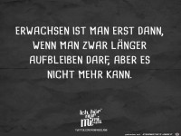 wann ist man erwachsen ?