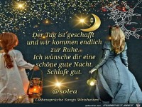 Der tag ist geschafft