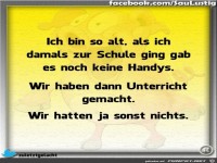 Wir haben immer Unterricht gemacht