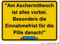 Am Aschermittwoch