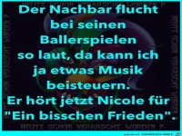 Ballerspiele vom Nachbar