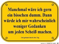 Manchmal
