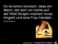 Warum heiratet ein Mann?