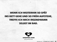 Ich treffe mich selbst im Bad