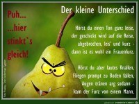 Der kleine Unterschied