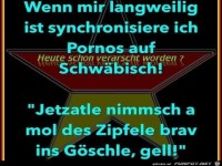 auf schw�bisch
