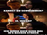 Kannst du schwimmen?