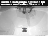 Getrennte Abfl�sse